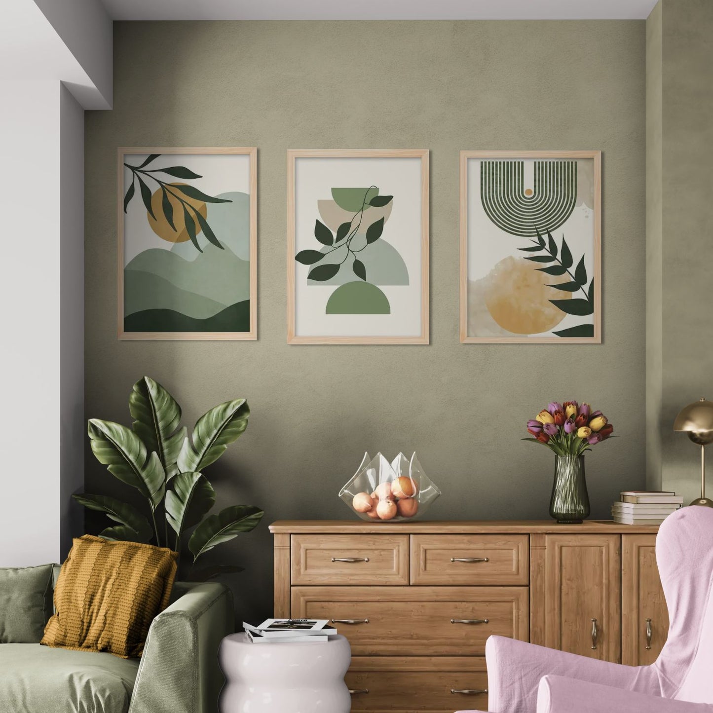 Serene Botanical Harmony