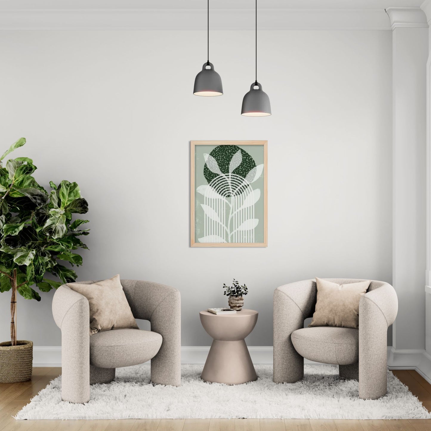 Harmony in Green: Botanical Serenity