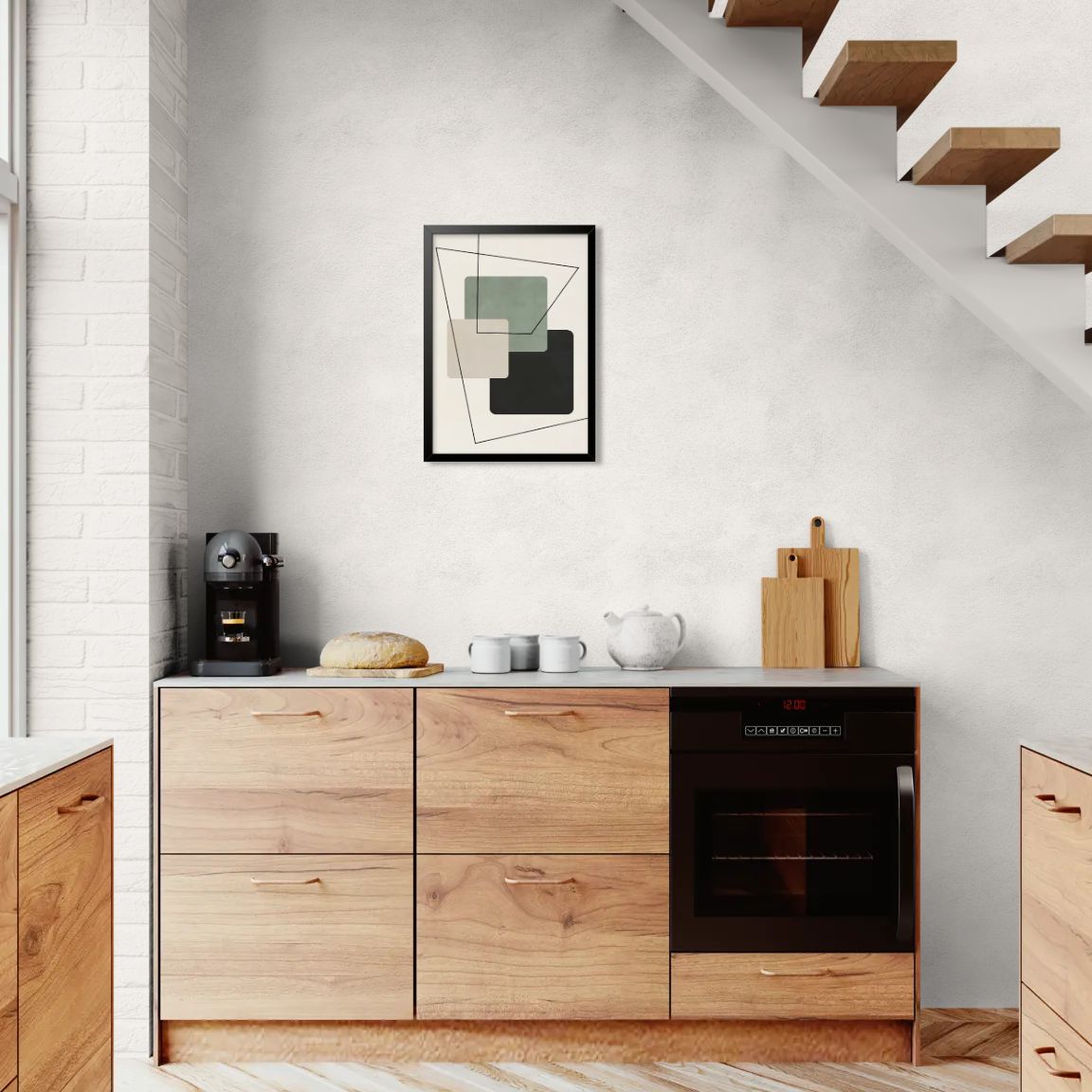 Whispering Geometry: Serenity in Form