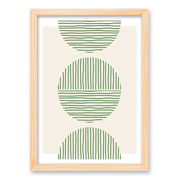 Verdant Serenity: Organic Abstract Expression