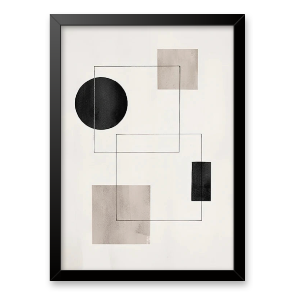 Ethereal Geometry: Serenity in Form