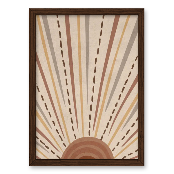 Eternal Dawn: Harmony in Terracotta