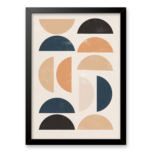 Whispering Harmony: Organic Tranquility Canvas