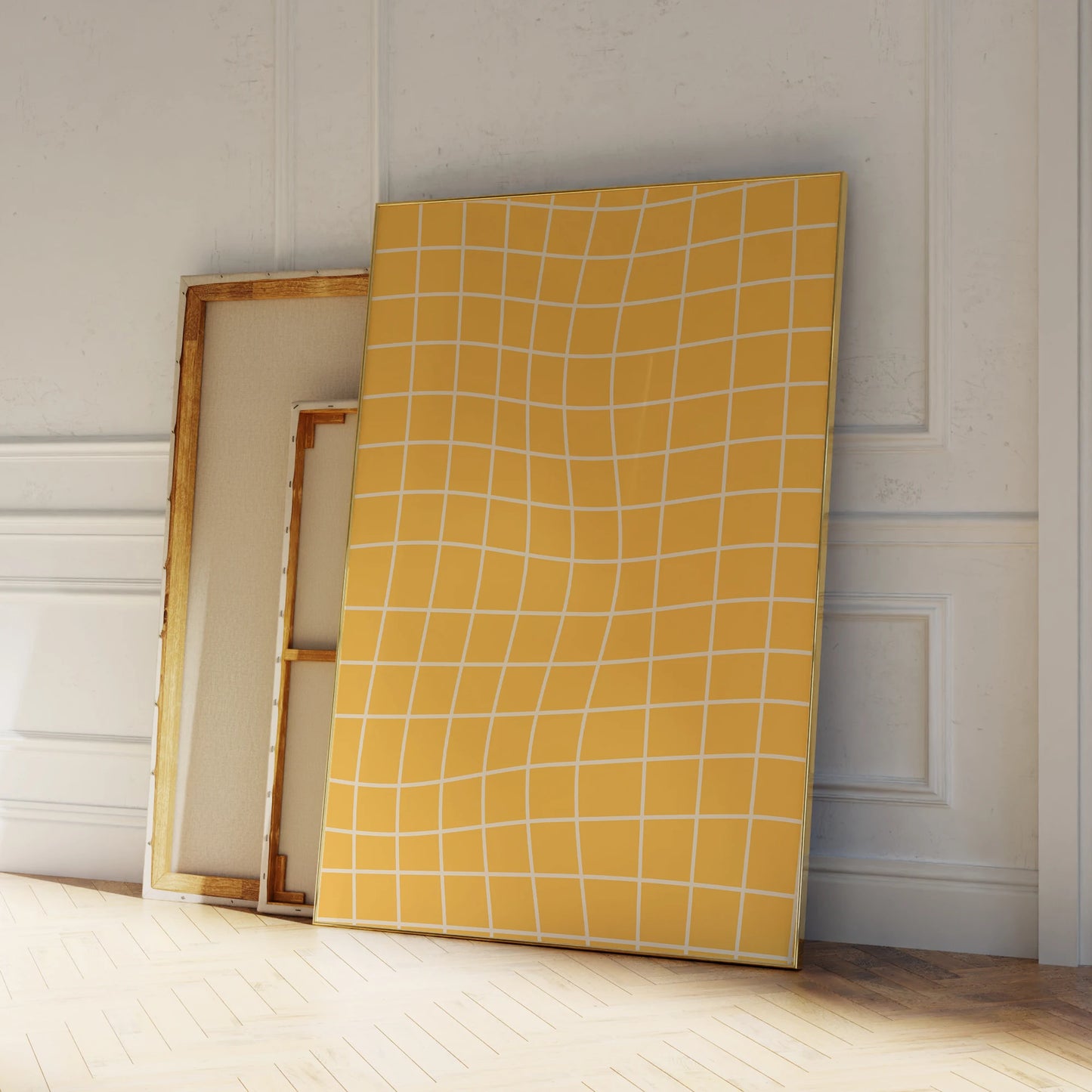Modern Yellow Minimalist Geometric Wall Art Prints Canvas Painting Poster Picture For Living Room Bedroom Home Decor