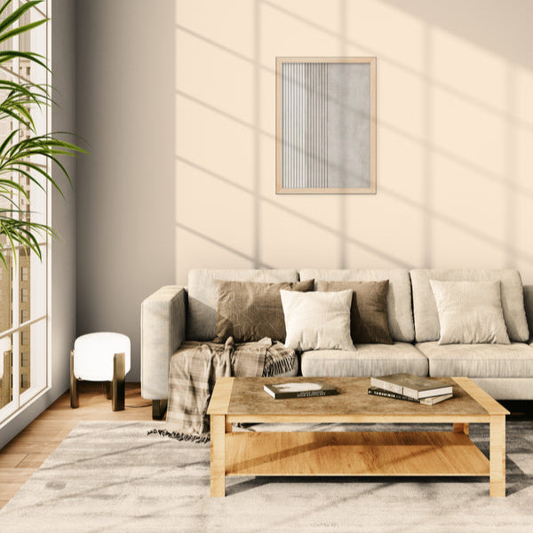 Whispering Lines: Tranquil Canvas Harmony
