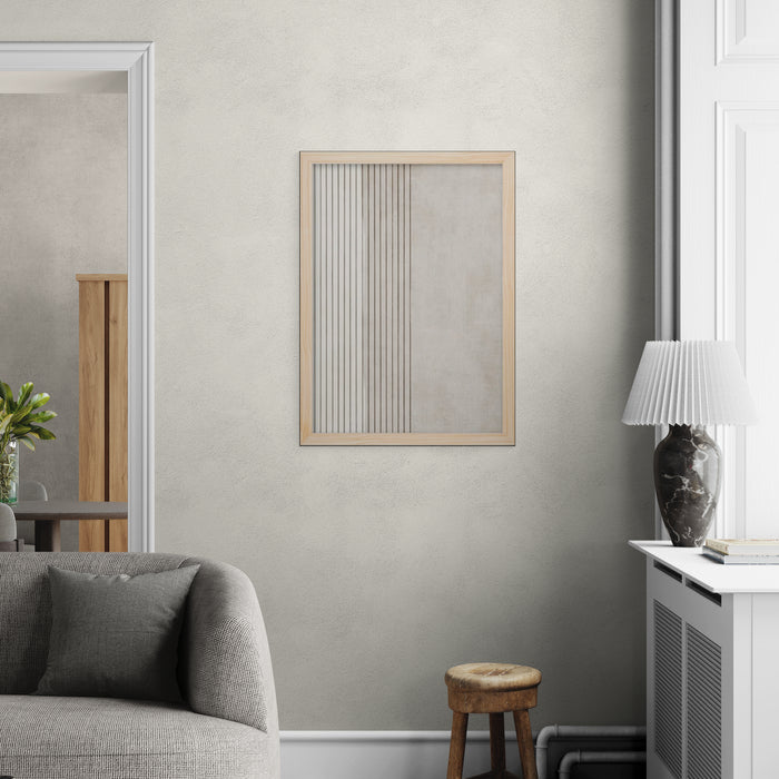 Whispering Lines: Tranquil Canvas Harmony