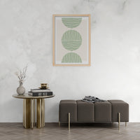 Verdant Serenity: Organic Abstract Expression