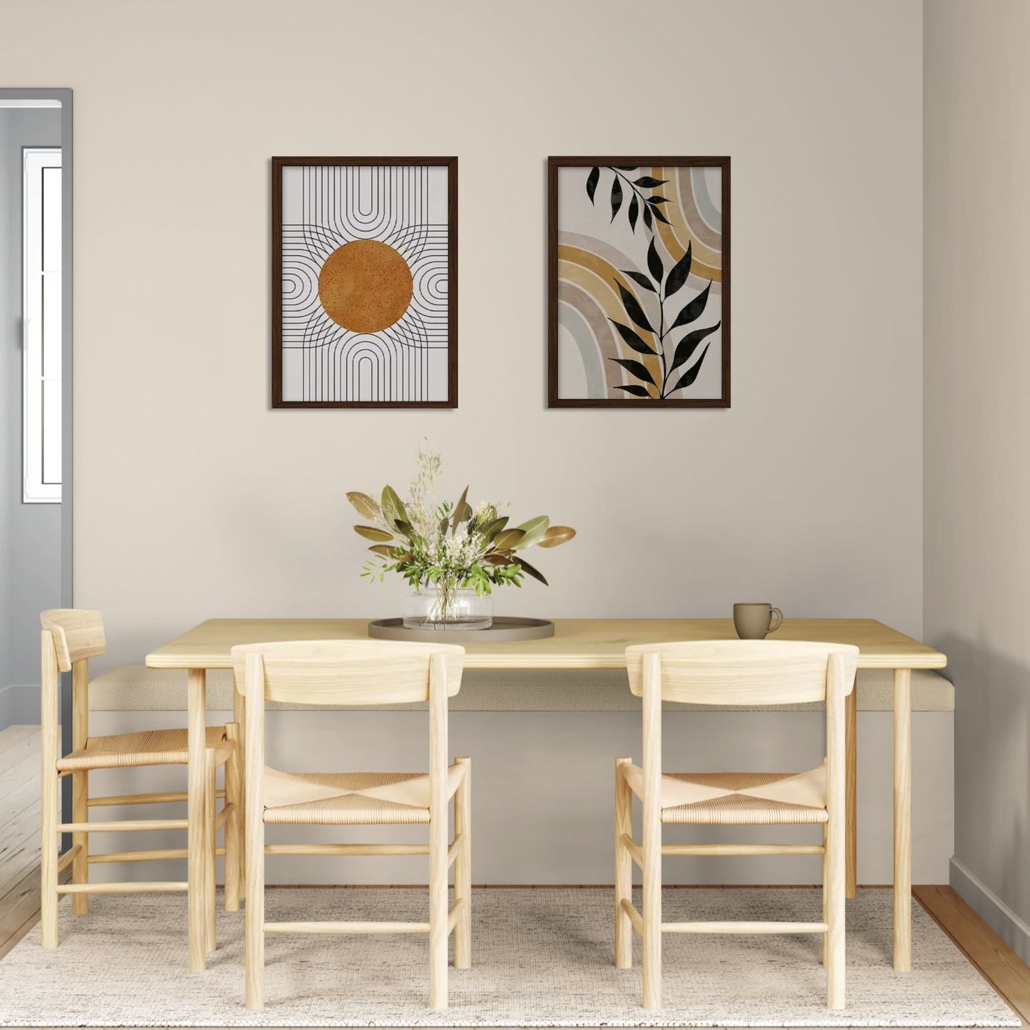 Ethereal Dawn: Tranquil Landscapes in Canvas