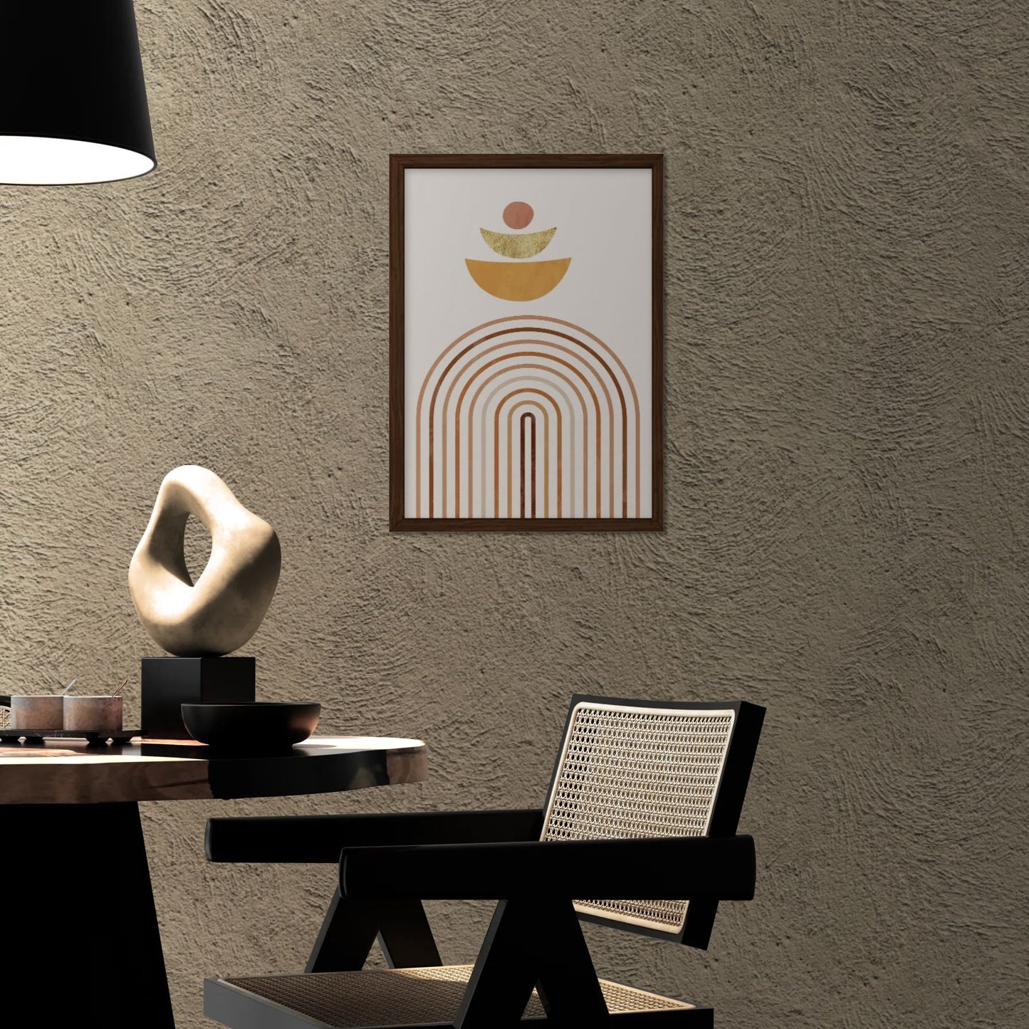 Desert Serenity: Organic Harmony Canvas