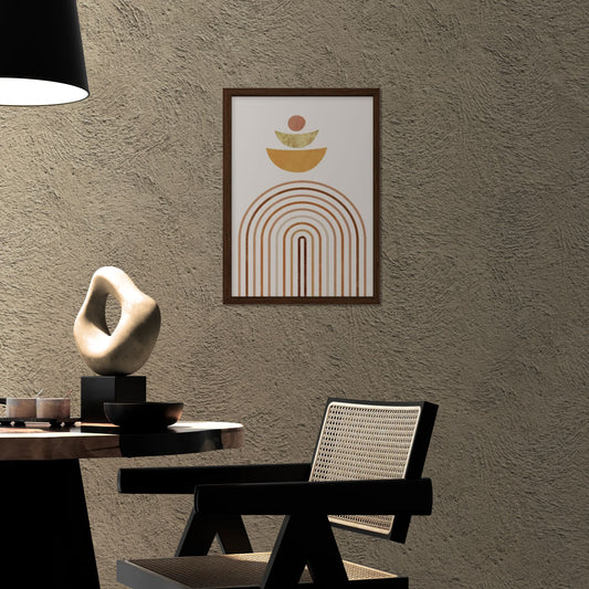 Desert Serenity: Organic Harmony Canvas