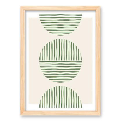 Verdant Serenity: Organic Abstract Expression