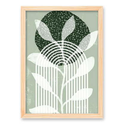 Harmony in Green: Botanical Serenity