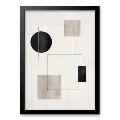 Ethereal Geometry: Serenity in Form