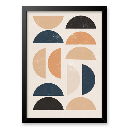 Whispering Harmony: Organic Tranquility Canvas