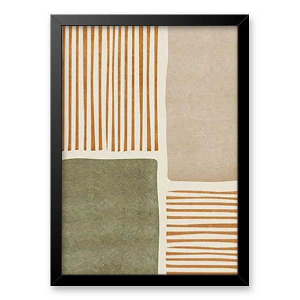 Botanical Serenity: Harmonious Canvas Trio