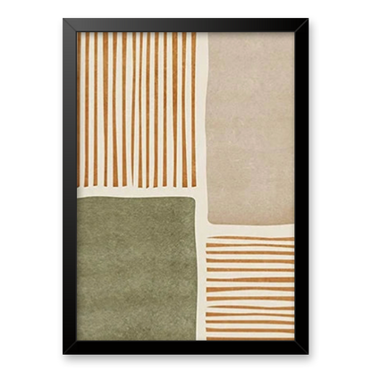 Botanical Serenity: Harmonious Canvas Trio
