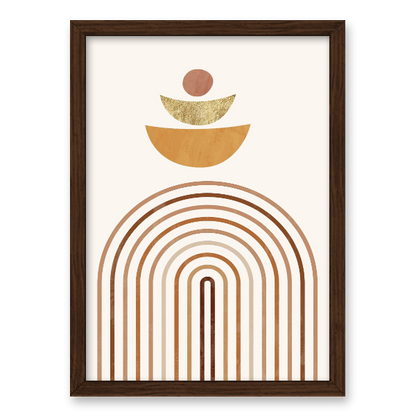 Desert Serenity: Organic Harmony Canvas