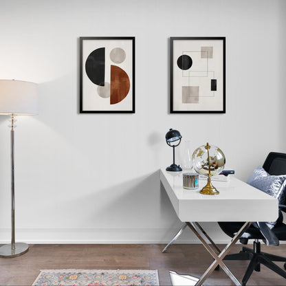 Ethereal Geometry: Serenity in Form
