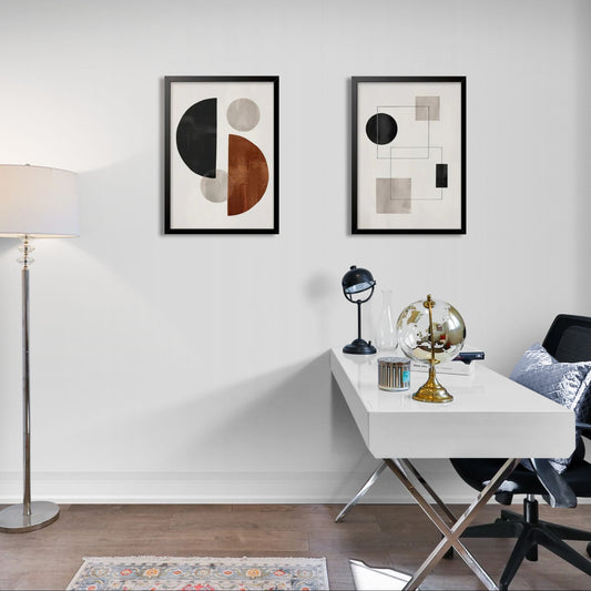 Ethereal Geometry: Serenity in Form