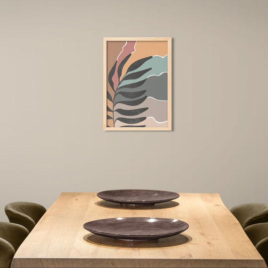 Sunlit Harmony: Nordic Serenity Canvas