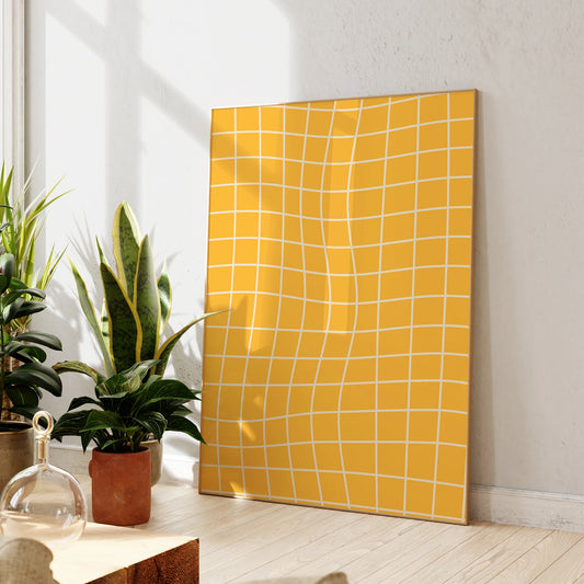 Modern Yellow Minimalist Geometric Wall Art Prints Canvas Painting Poster Picture For Living Room Bedroom Home Decor